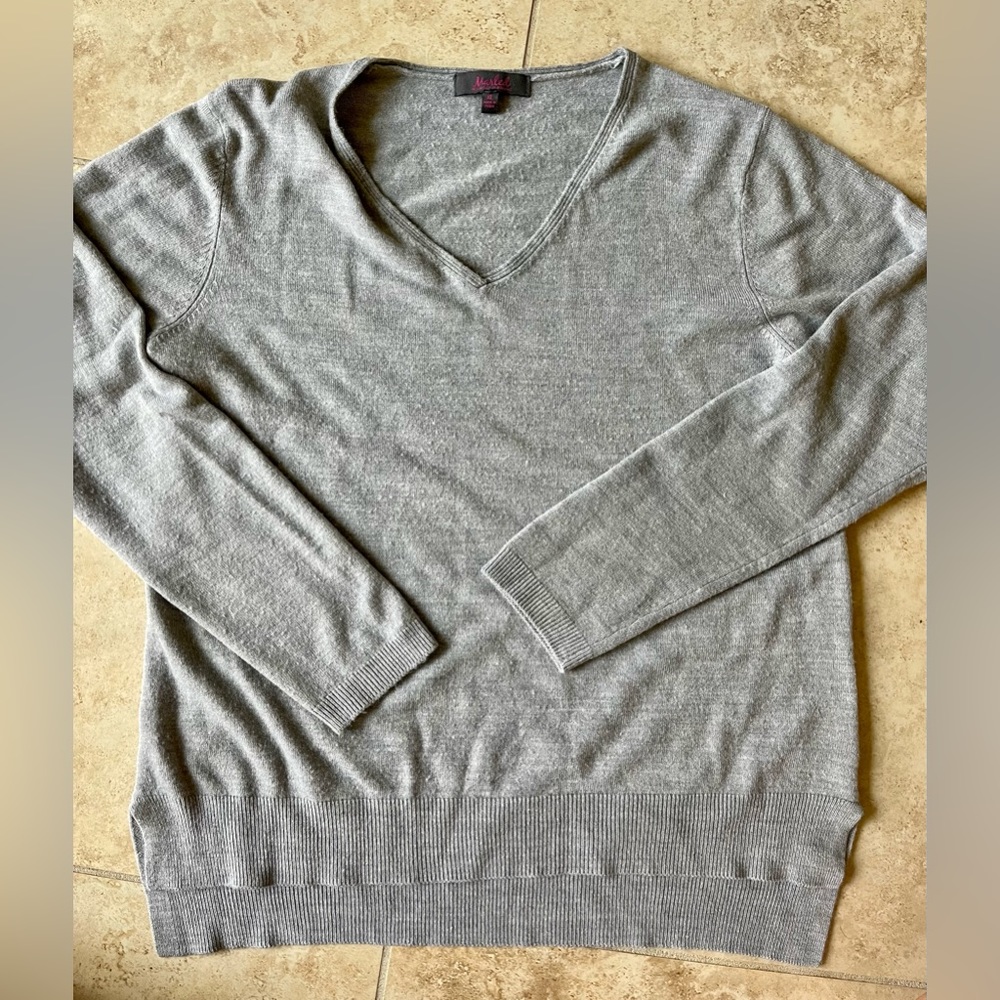 Women’s Sweater Gray XL Marled